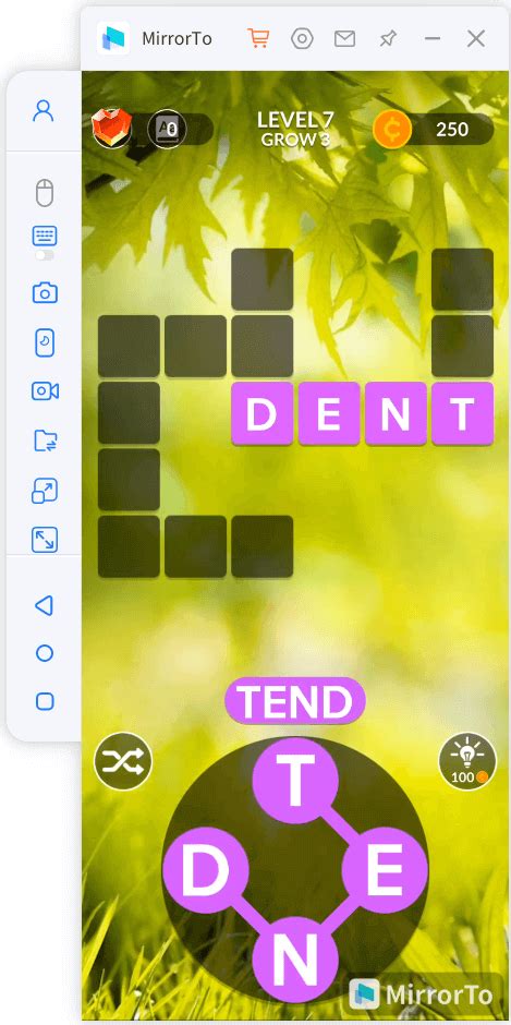 wordscapes on computer.